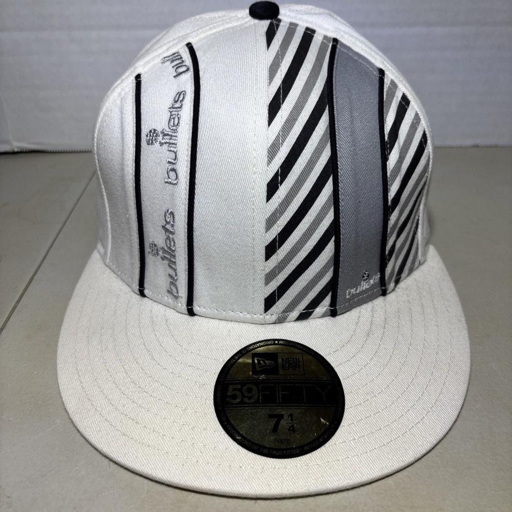 New Era Baltimore Bullets hat cap fitted size 7 1/4 vintage deadstock 59fifty
